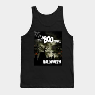 Boo tifull halloween Tank Top